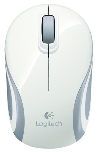 LOGITECH Mouse Logitech Mini M187 mouse da viaggio wireless bianco